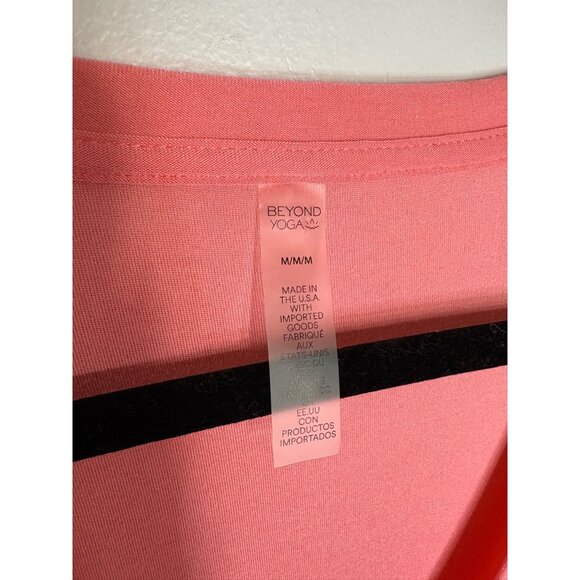 Beyond Yoga Featherweight Out & About Ruffle Mini Tier Dress Tier Peach-sz Mediu - Picture 5 of 11